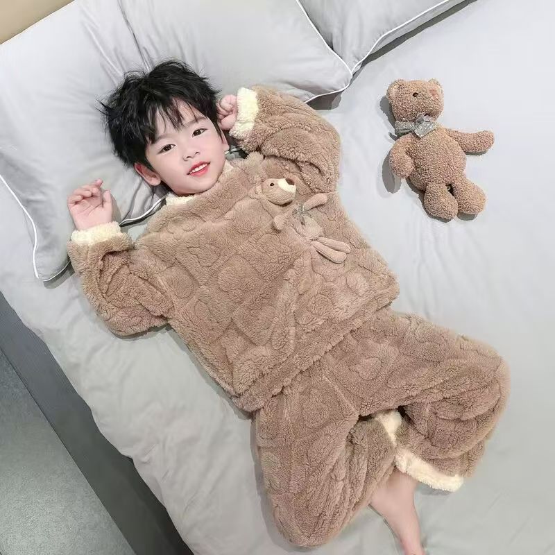 Winter Clothing For 1 Year Old Girl - 2026 Autunno Inverno Pigiama in Flanella