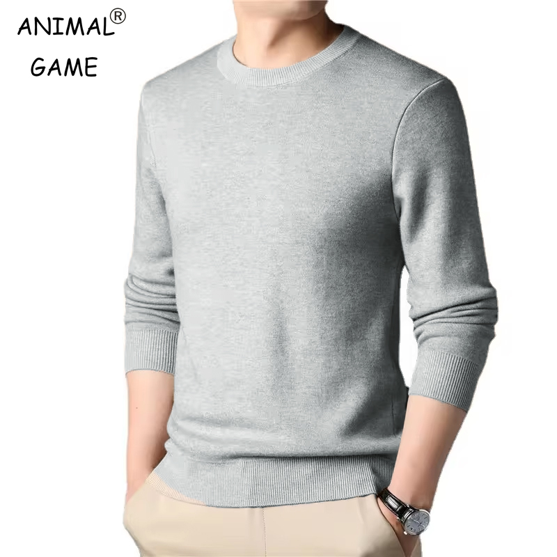 Winter Clothing Uae - Maglione pullover lavorato a maglia tinta