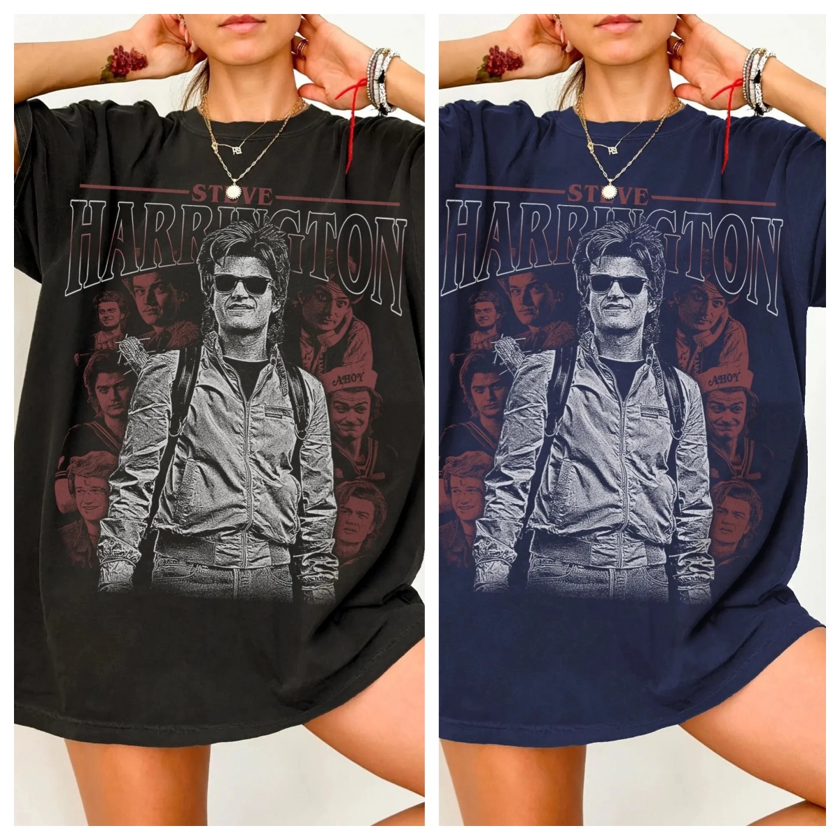 T-shirt Steve Harrington unise - Winter Clothing Gif recensione e prezzo