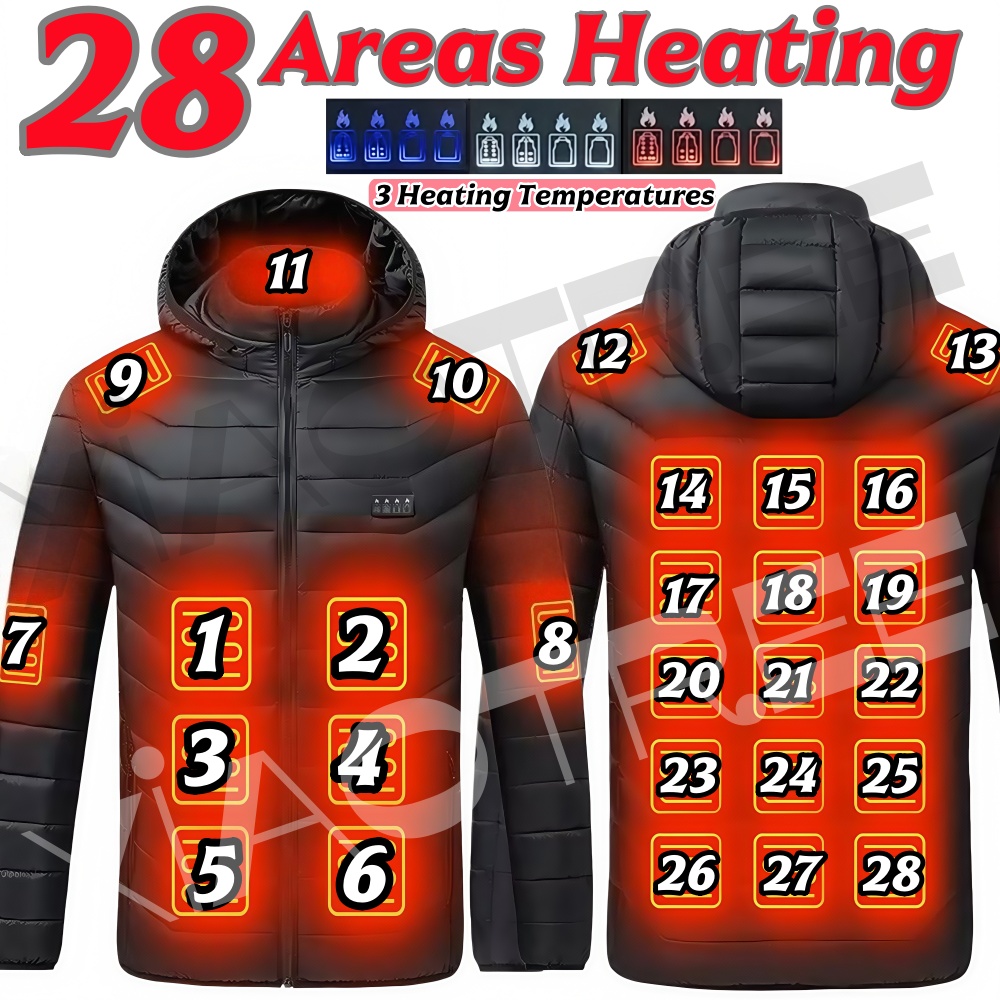 28 aree Giacca riscaldante da  - Winter Clothing Uae recensione e prezzo